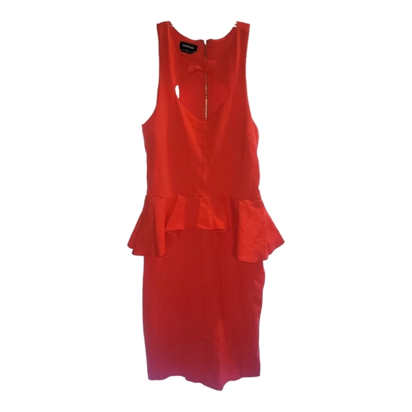 BEBE beautiful peplum dress - Picture 2 of 7